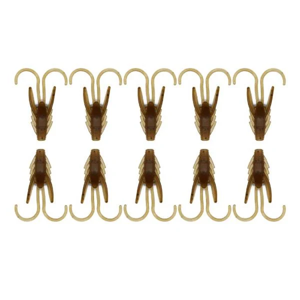 Tackle P*rn Bug Ants Brauner Krabbel 3,5cm 0,75g 10 St.