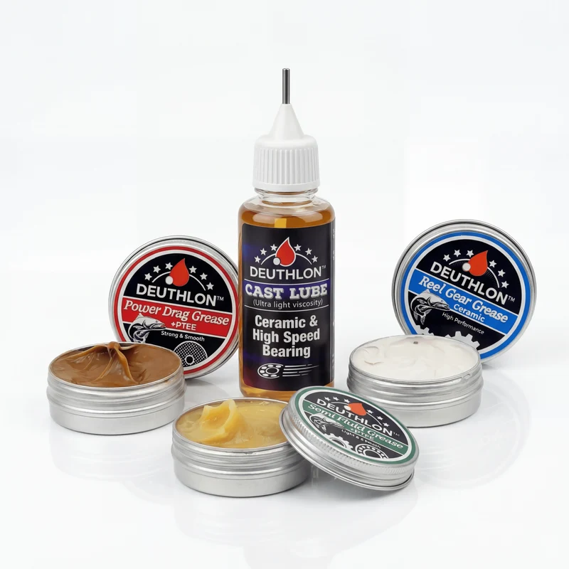Deuthlon Starter Kit | Angelrollen Wartung | Öl & Fett