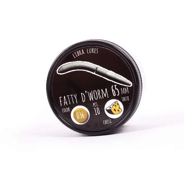Libra Lures Dying Worm 7 cm | 15 Stk