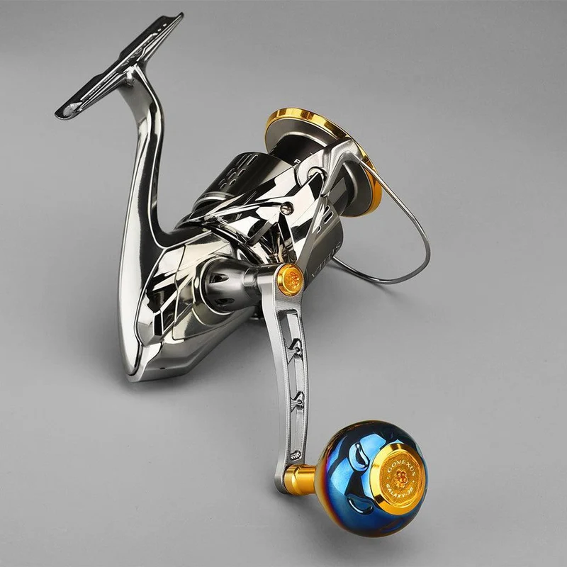 Gomexus Spinning Power Handle 68 mm mit 38mm Galaxy Knob | Shimano