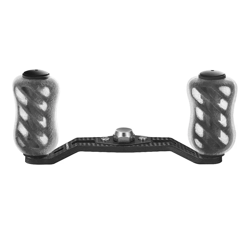 Gomexus Crank 95mm | 85mm Carbon Handle mit 20mm Finesse Touch Knobs (8x5mm)