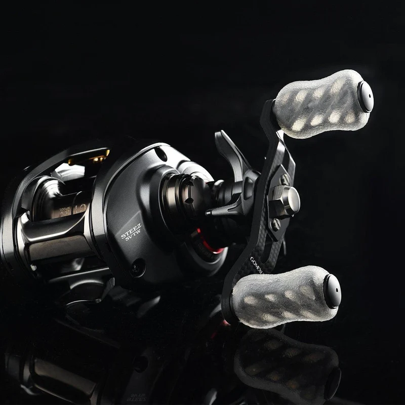 Gomexus Crank 95mm | 85mm Carbon Handle mit 20mm Finesse Touch Knobs (8x5mm)