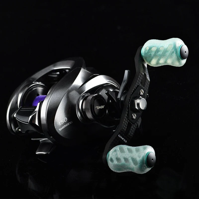 Gomexus Crank 95mm | 85mm Carbon Handle mit 20mm Finesse Touch Knobs (8x5mm)