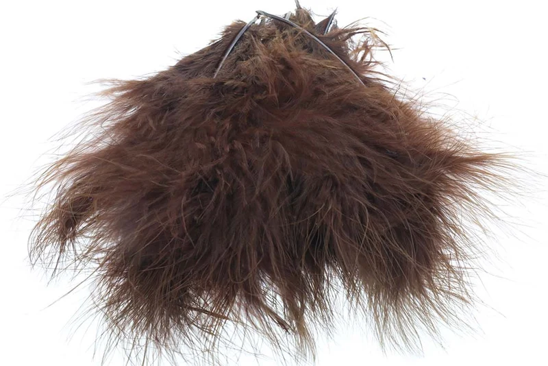 Marabufedern – Braun