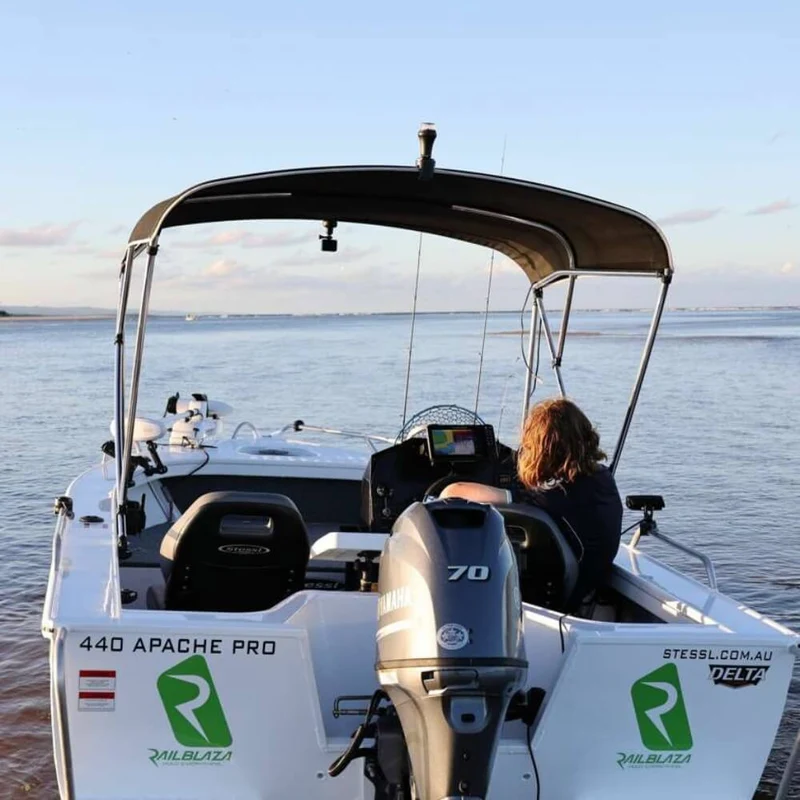 Bimini RailMount mit Licht
