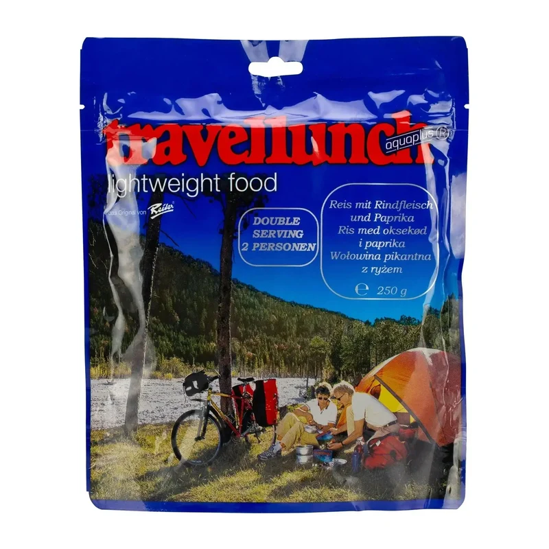 Reis mit Rindfleisch und Paprika 2er Packung
