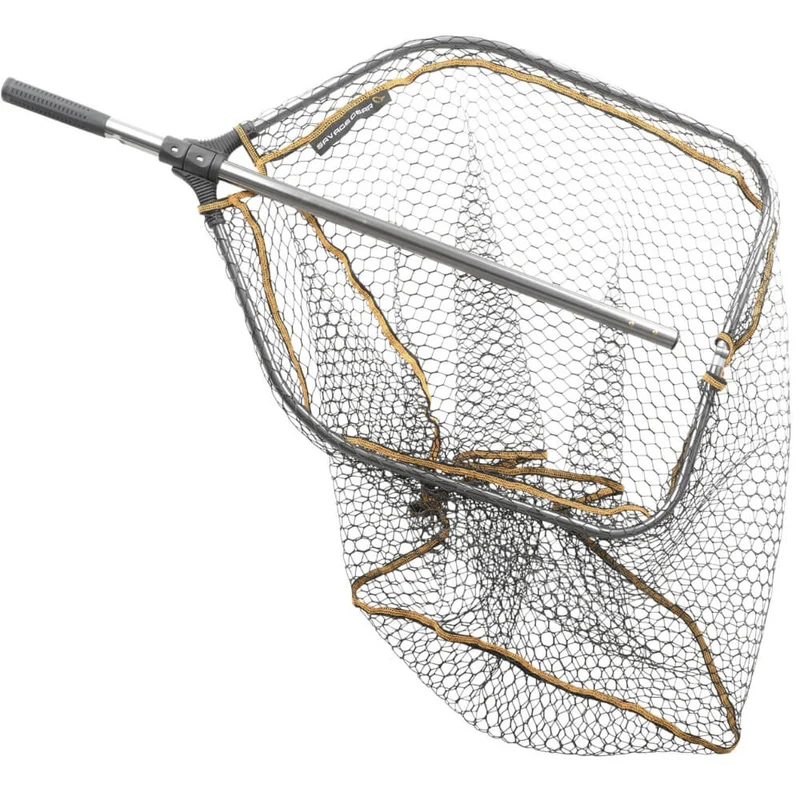 Pro Folding Rubber Mesh Landing Net / Kescher