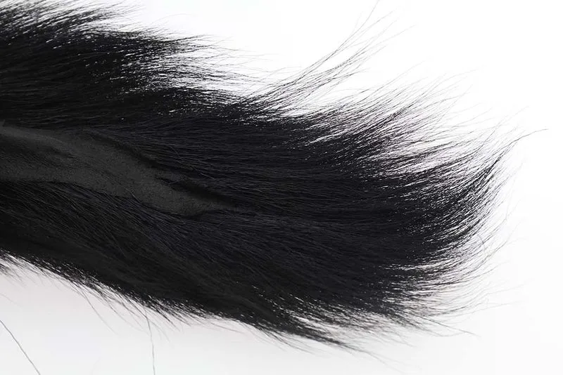 Bucktail Groß - Schwarz