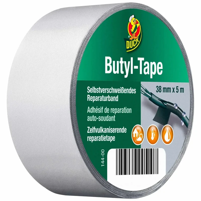 Butylband 38 mm x 5 m schwarz