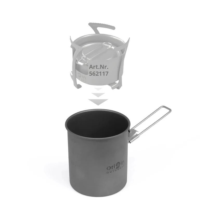 Topf Camping Titan 750 ml