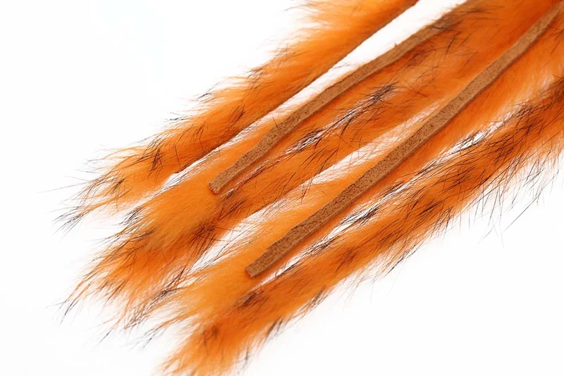 3 mm Rabbit Barred Zonkerstrip - Gebranntes Orange