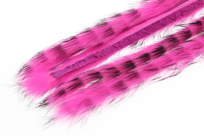 3 mm Kaninchenstreifen-Zonkerstripe - Fl.Pink