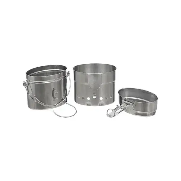 Schwed. Kochset M40 3-teilig Edelstahl