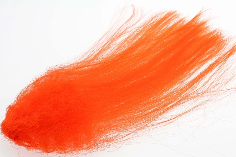 Big Fly Fiber Curls – Hot Orange