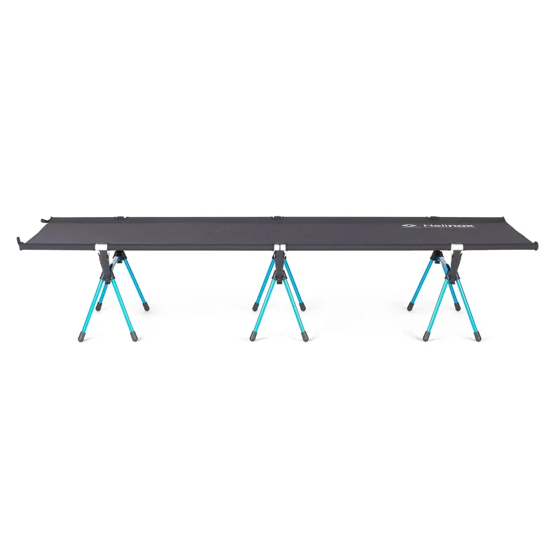 Feldbett High Cot One Long schwarz