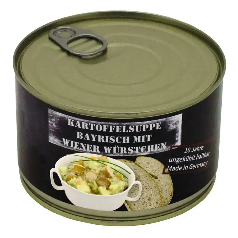 Vollkonserve Kartoffelsuppe mit Wiener Würstchen 400 g