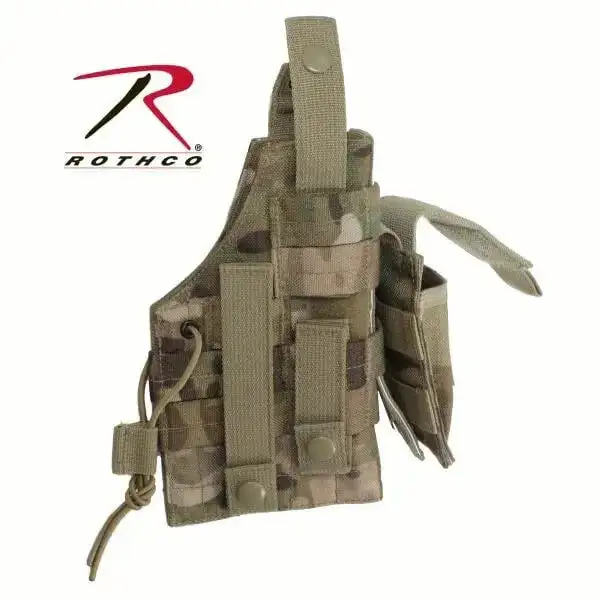 Holster MOLLE beidhändig multicam