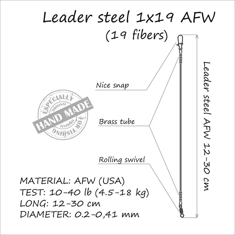 1x19 Steel Leader