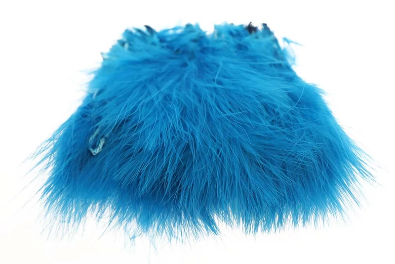 Bespannter/Blutfeder-Marabu – Pfauenblau