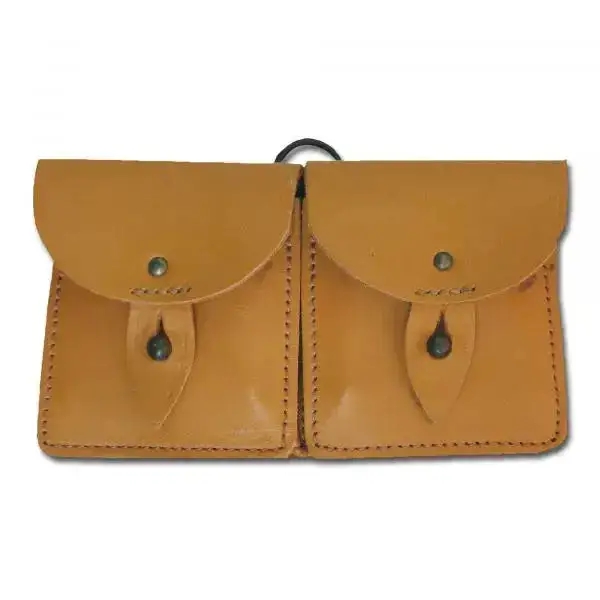 Französische Koppeltasche Leder gebraucht