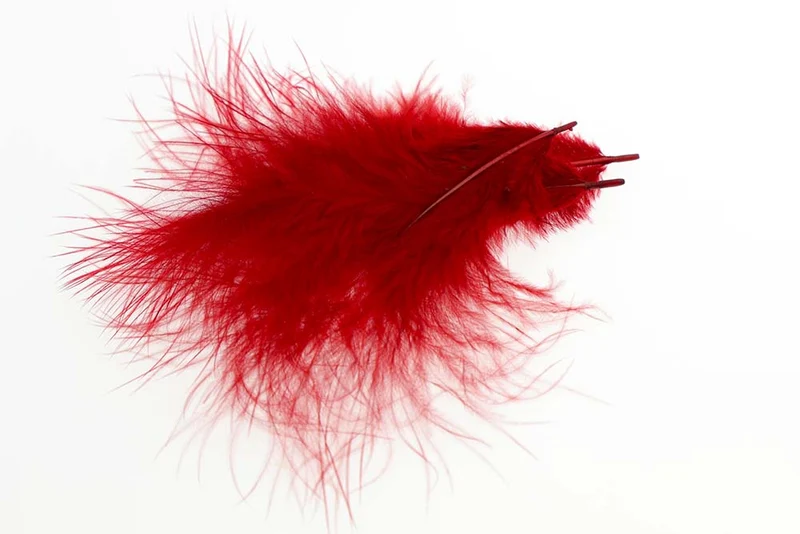 Mini-Marabu - Rot