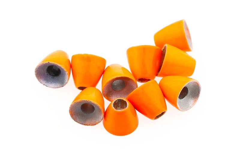 Wolfram-Kegelkopf – Fluoreszierendes Orange