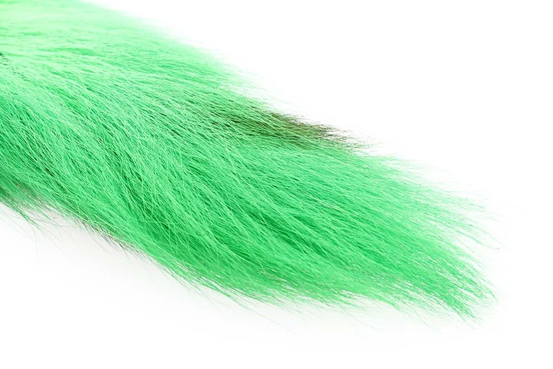 Bucktail-Stücke - Meeresgrün