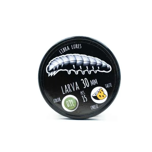 Libra Lures Larve 3cm 15er Set