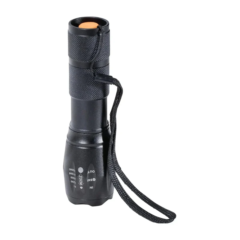 Stablampe LED Deluxa Military Torch schwarz