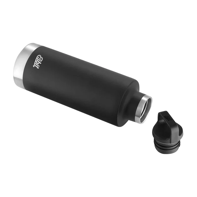 Isolierflasche Sculptor Standard Mouth 1 L schwarz