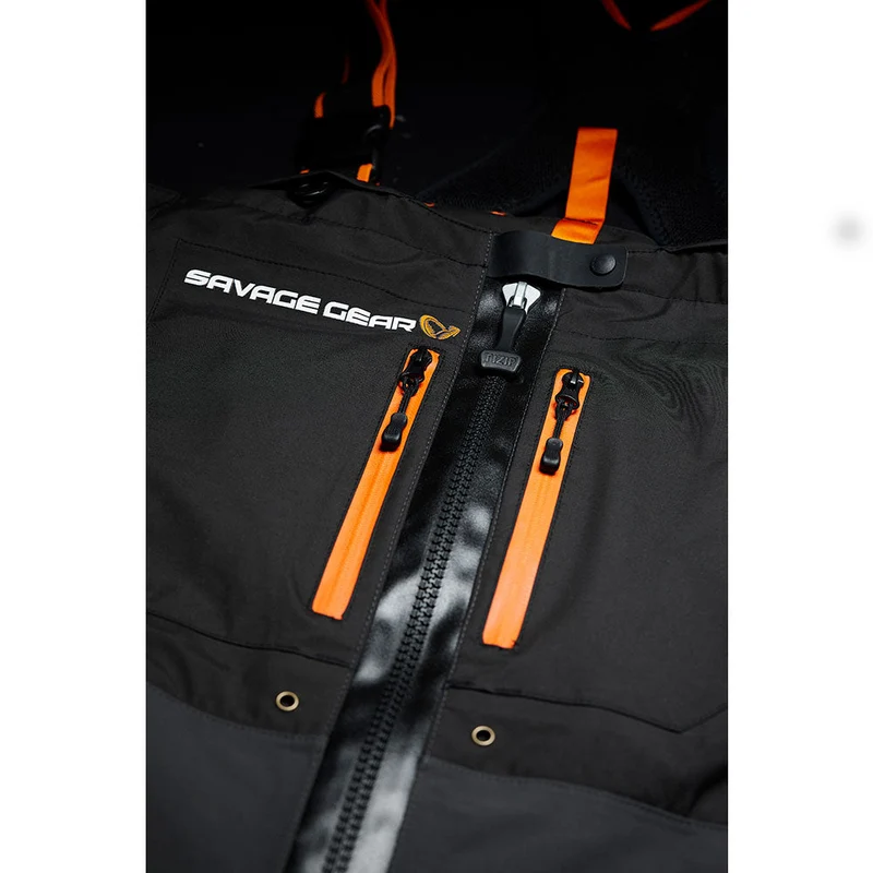 SG8 Chest Zip Wader (Grey Black)