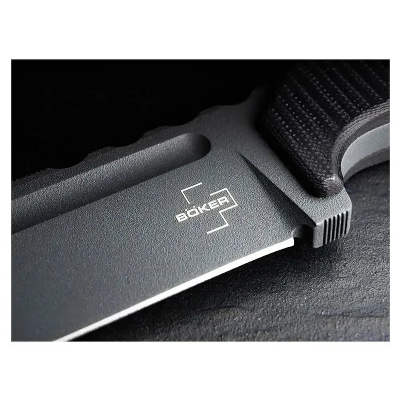Messer Little Dvalin Tanto schwarz