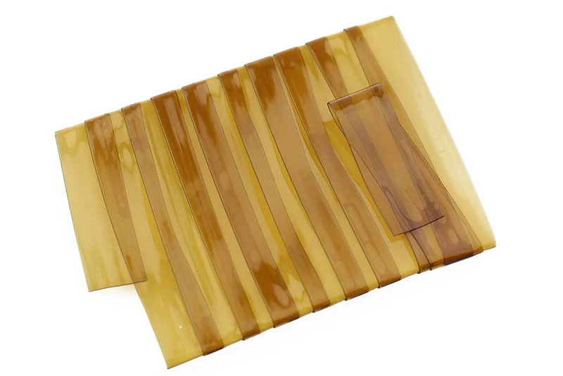 Stretchglas 10 mm - Olivgrüner Rauch