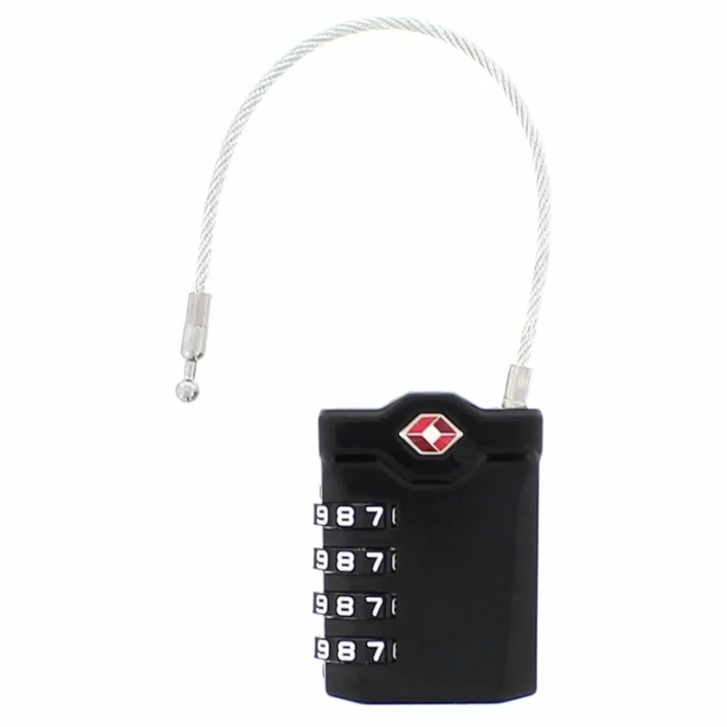 Gepäckschloss Stahlseil Zahlencode