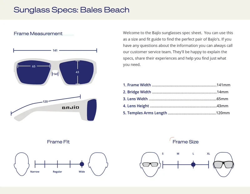 Bajio Bales Beach Schwarz Matt - Gelbes Glas