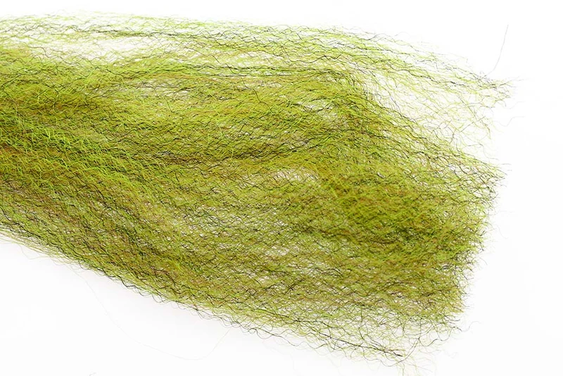 Verdrillte, flauschige Faser – 9034 Olivgrün