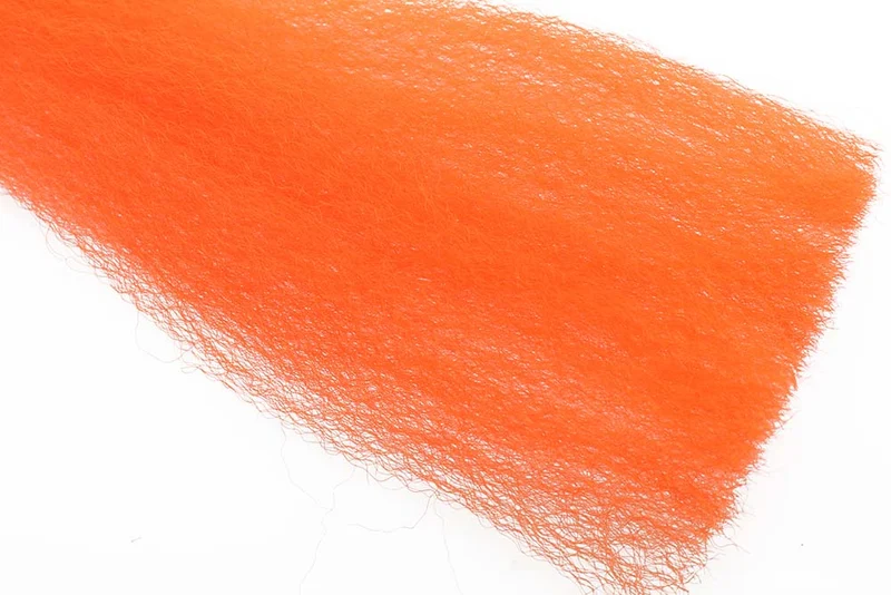 Litzenförmige, flauschige Glasfaser - 9023 Orange