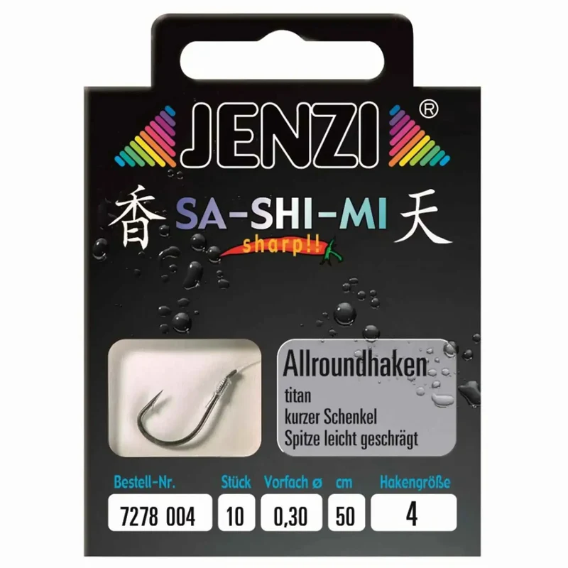 Angelhaken Allround Sa-Shi-Mi 10 Stück