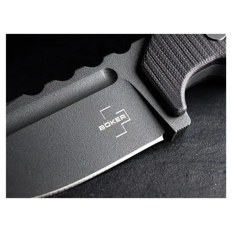Messer Little Dvalin schwarz
