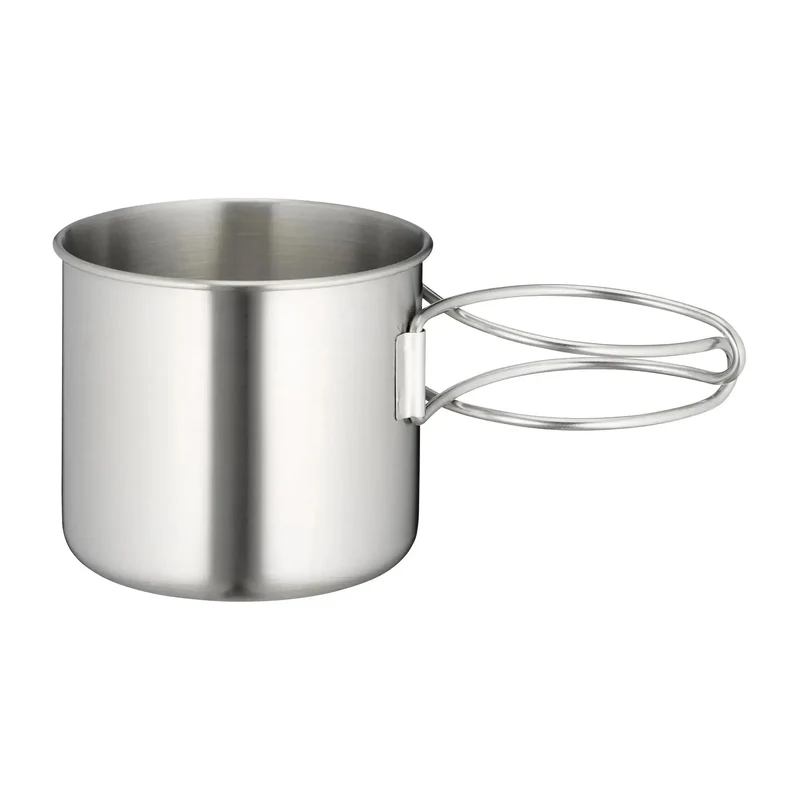 Edelstahlbecher Handle Mug Set 500 ml