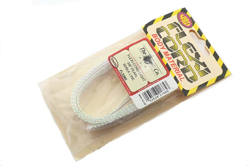 Flexi-Schnur - Perle mit schwarzem Faden (3/8 Zoll 9 mm)