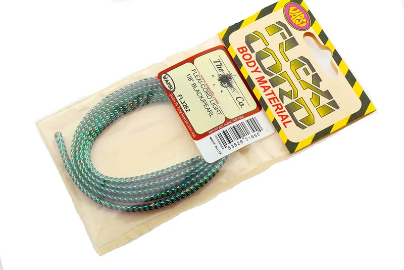 Flexi-Kabel - Perlschwarz ( 1/8 Zoll 3 mm)
