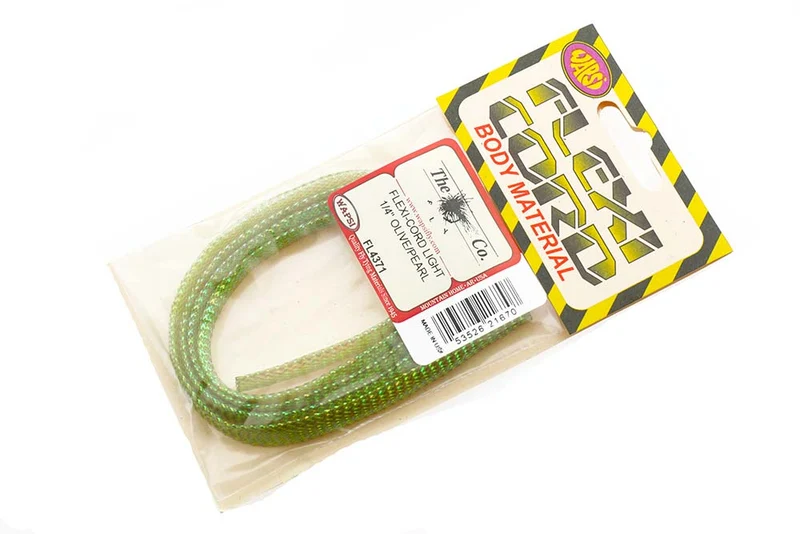 Flexi Cord Light Body Tubing - Olive/Perl