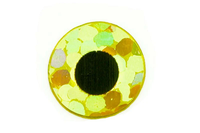 Flache Augen – Hologold