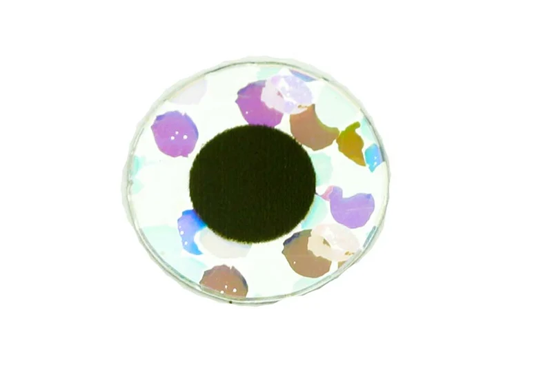 Flache Augen – Holo-Silber