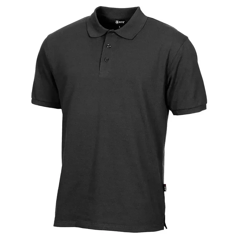 Poloshirt mit Knopfleiste