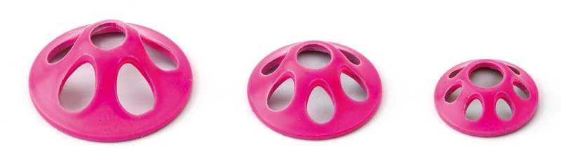 Pro Ultra Sonic Discs (Metall) – Fluoreszierendes Pink