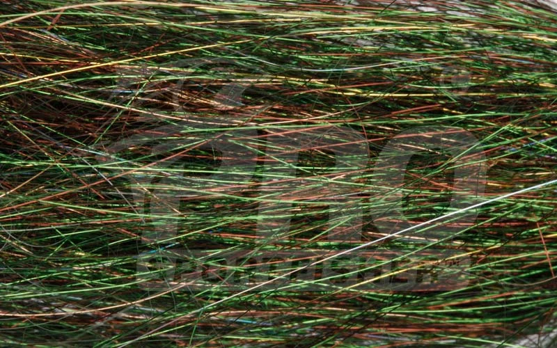 Engelshaar - Braun-Olive