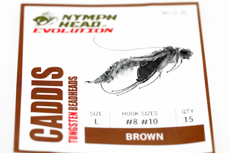 Nymphenkopf Evolution Köcherfliege - Braun
