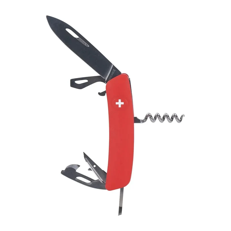 Schweizer Messer D02 6 Funktionen Rot